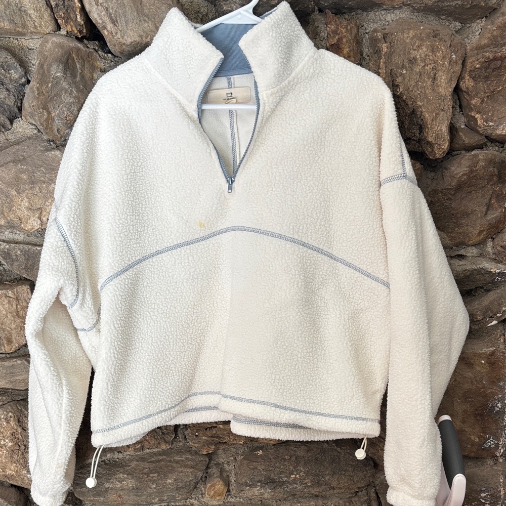 Thread & Supply Cream Teddy Jacket